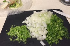 Fried Cabbage Prep