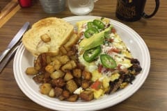 Southwest Bison Omelet