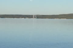 Steam Pool at Side of Lake