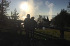 Jessica and Camryn sightseeing